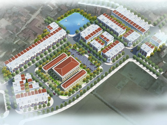 Phối cảnh Khu đô thị Vạn An.