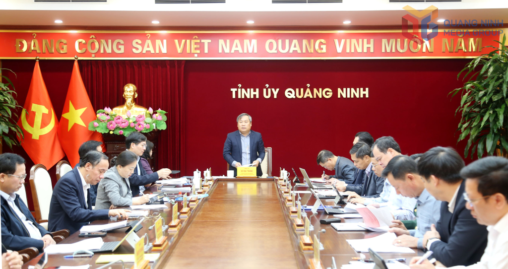 Ủy ban Bầu cử tỉnh Quảng Ninh tiến hành Phiên họp thứ nhất