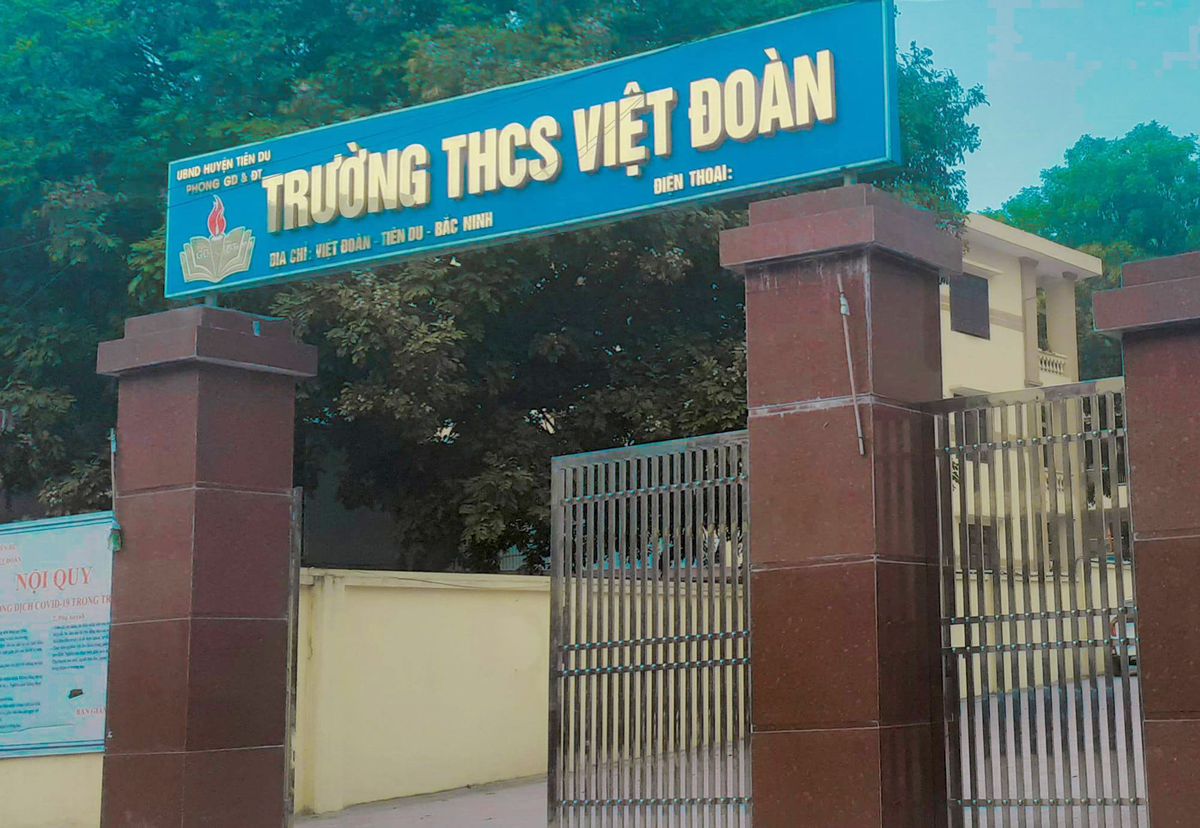 Bắc Ninh đầu tư xây dựng mới Trường THCS Việt Đoàn đạt chuẩn Quốc gia tại xã Liên Bão