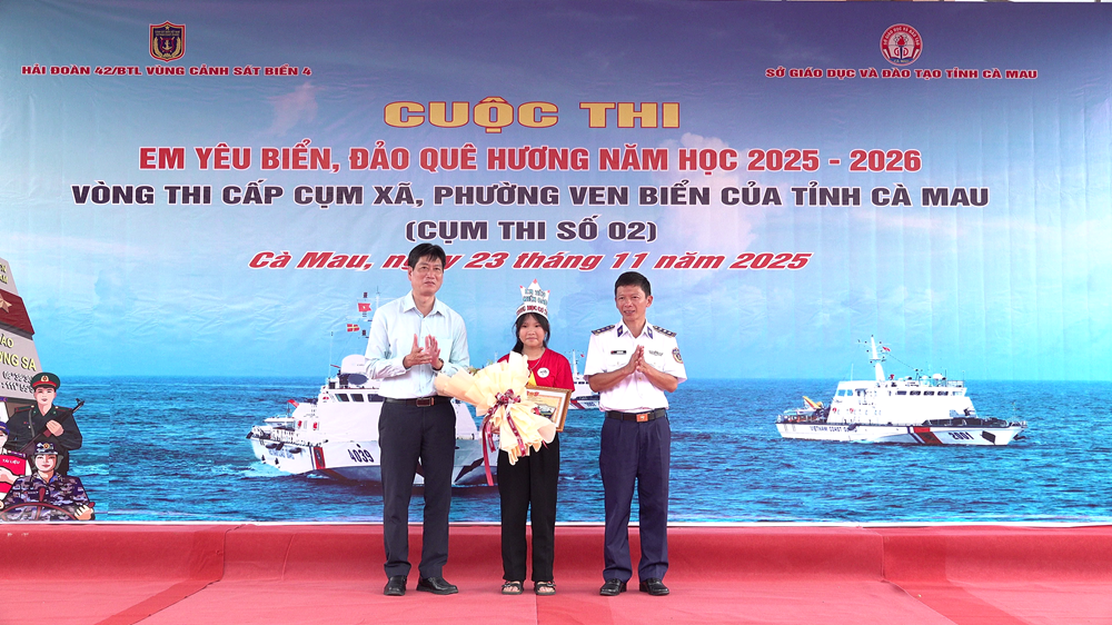 Hun đúc tình yêu biển, đảo quê hương cho thế hệ trẻ tỉnh Cà Mau