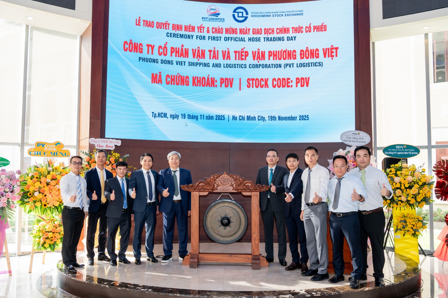 Cổ phiếu của PVT Logistics lên sàn đánh dấu bước phát triển quan trọng của PVT Logistics và mở ra giai đoạn tăng trưởng mới cho hệ sinh thái dịch vụ của PVTrans