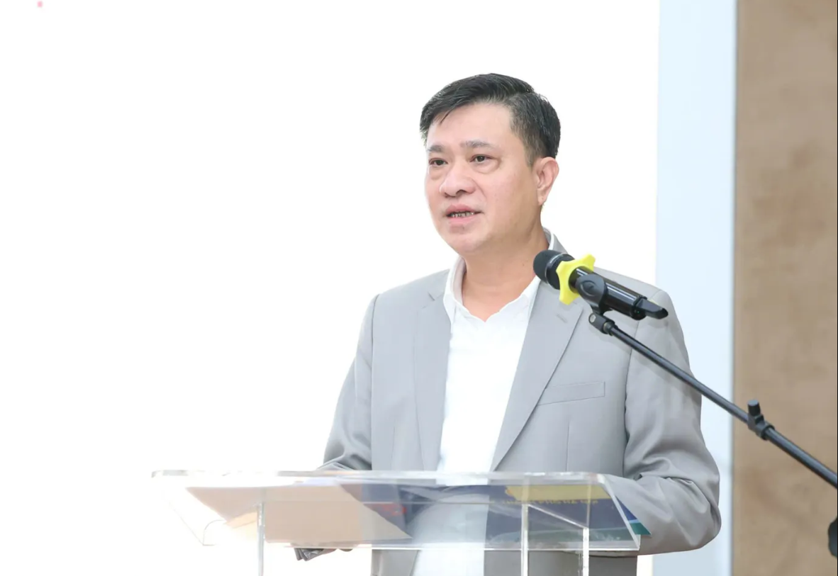 Phó trưởng Thuế Hà Nội Nguyễn Tiên Minh chia sẻ tại diễn đàn.