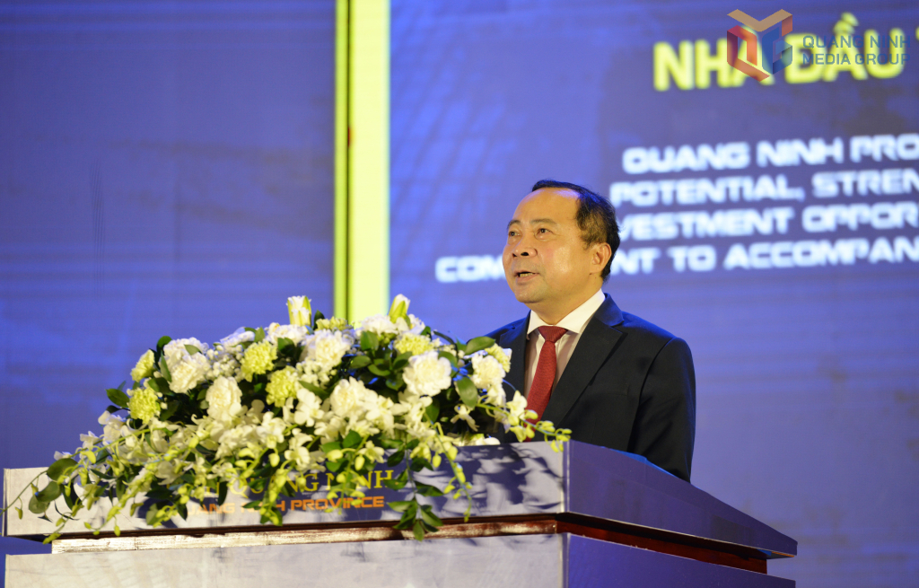 Ông Vũ Hải Quân, Ủy viên Trung ương Đảng, Thứ trưởng Thường trực Bộ Khoa học và Công nghệ phát biểu tại hội nghị. Ông Vũ Hải Quân, Ủy viên Trung ương Đảng, Thứ trưởng Thường trực Bộ Khoa học và Công nghệ phát biểu tại hội nghị.