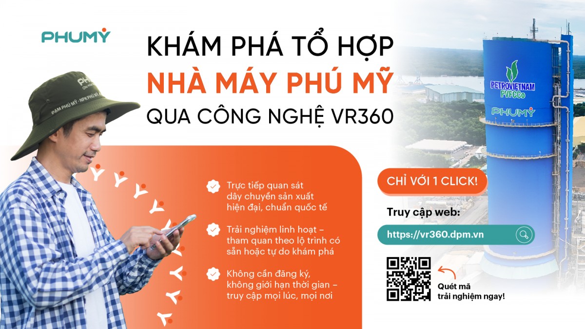 PVFCCo - Phú Mỹ ra mắt nền tảng tham quan tổ hợp Nhà máy Phú Mỹ trực tuyến