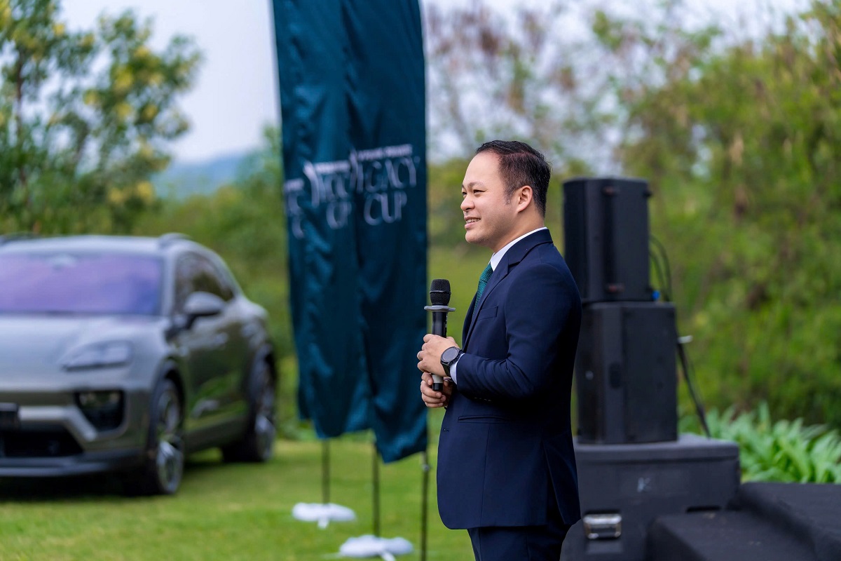 Ông Nguyễn Chí Hiền – Phó Giám đốc Khối Khách hàng Cá nhân VPBank phát biểu tại sự kiện