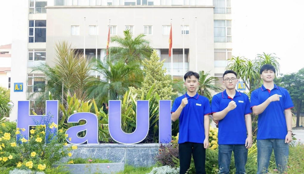 Sinh viên ĐH Công nghiệp Hà Nội. (Ảnh: Fanpage nhà trường)