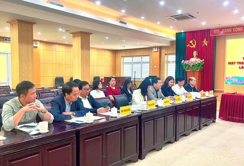 Các đại biểu tham dự họp báo