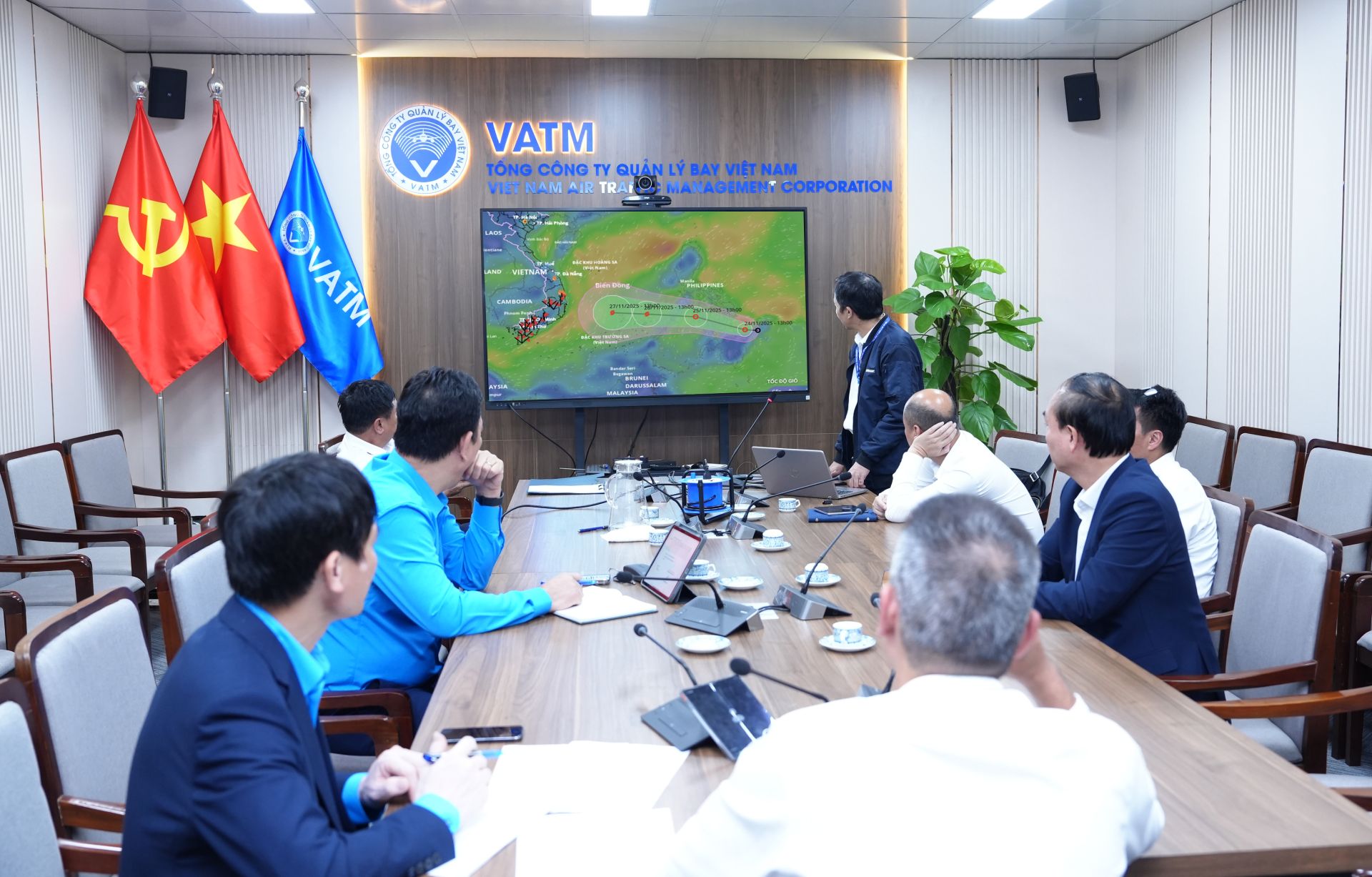 VATM triển khai các biện pháp ứng phó bão số 15