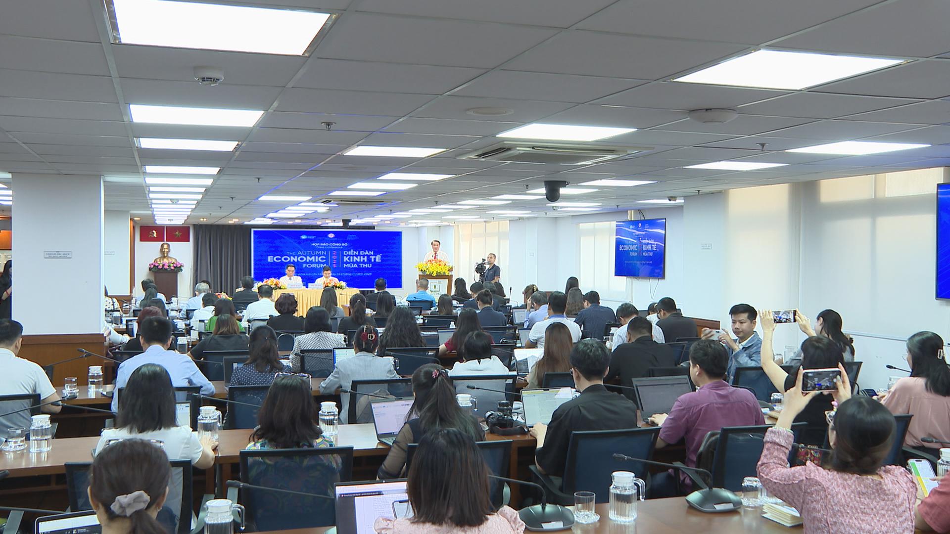 Họp báo chương trình Diễn đàn Kinh tế mùa thu 2025