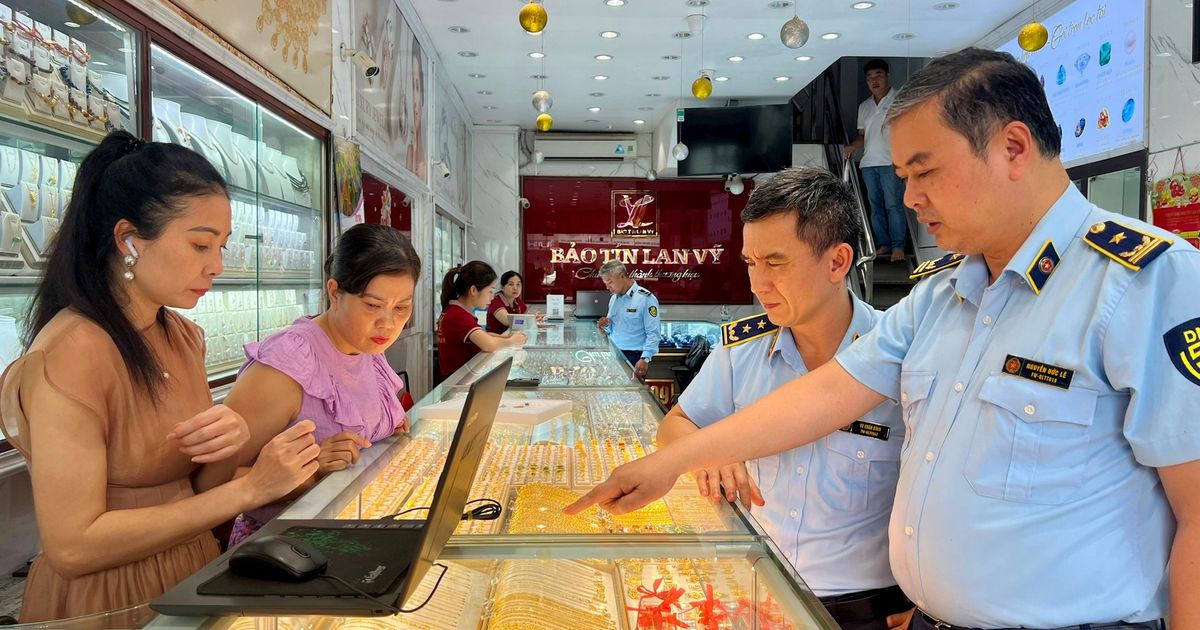 Triển khai 3 chuyên đề trọng điểm chống thất thu thuế đối với hoạt động kinh doanh vàng