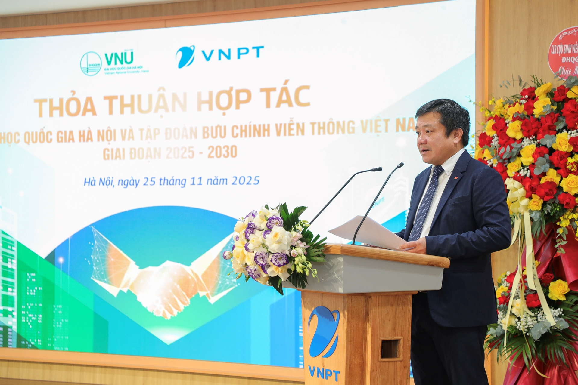 VNPT và Đại học Quốc gia Hà Nội ký kết hợp tác chiến lược, kiến tạo Đại học số  