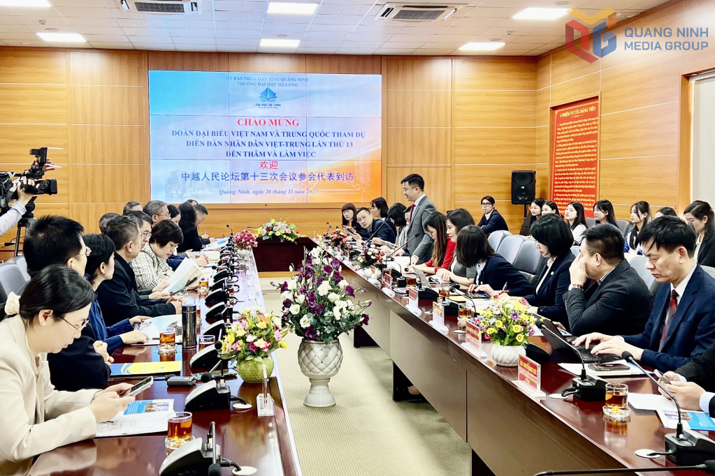 Cơ hội hợp tác về giáo dục giữa Đại học Hạ Long và các trường đại học Trung Quốc