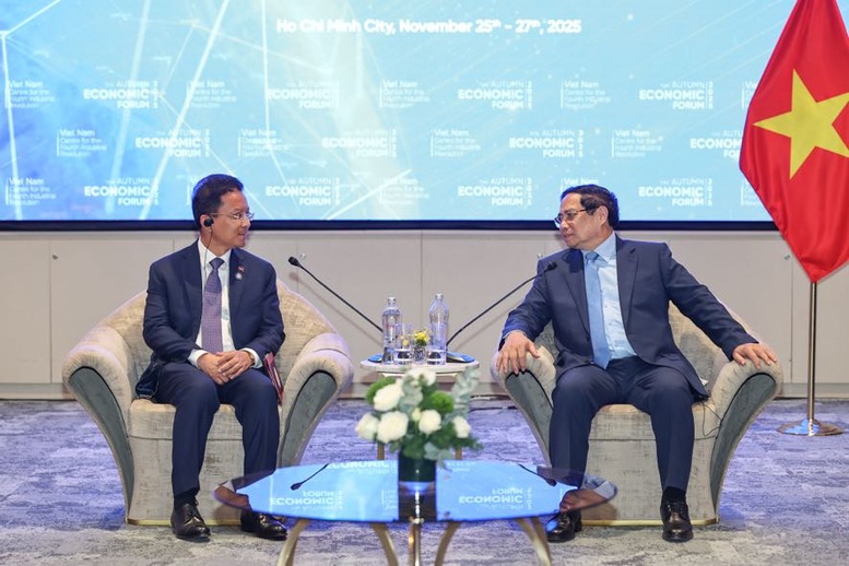 Thủ tướng tiếp Bộ trưởng Bộ Công nghiệp, Khoa học và Đổi mới công nghệ Campuchia