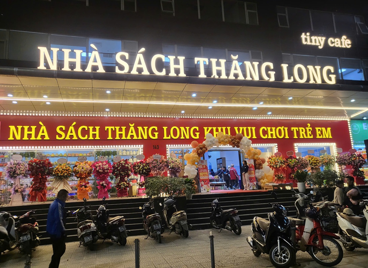 Nhà sách Thăng Long – Điểm đến văn hoá và trải nghiệm mới tại Hà Đông