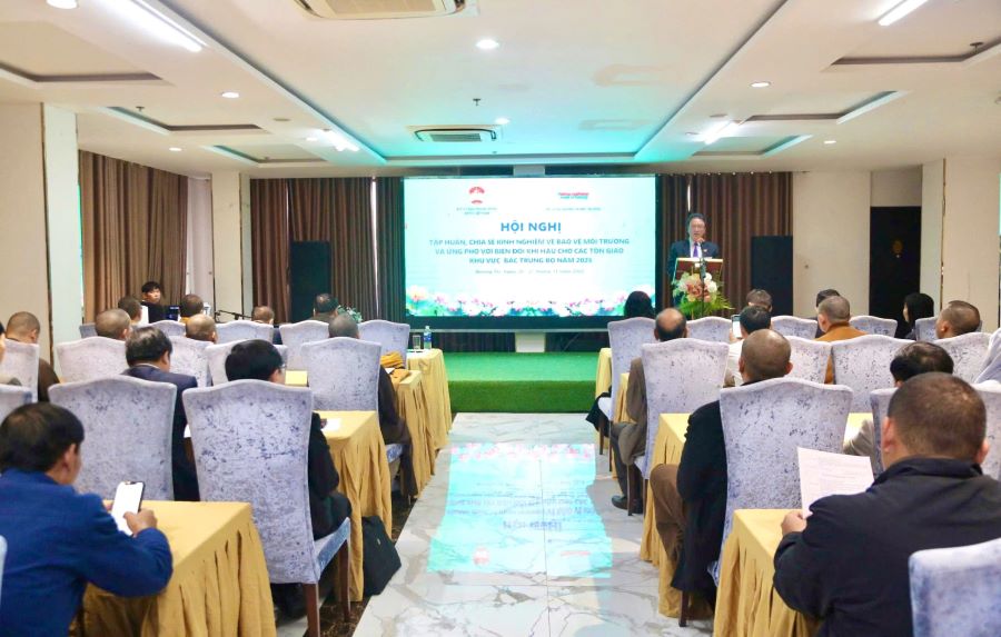 Tập huấn, chia sẻ kinh nghiệm về bảo vệ môi trường và ứng phó với biến đổi khí hậu