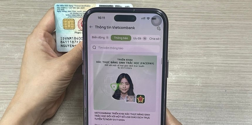 Từ 5/1/2026, mở thẻ ngân hàng phải gặp trực tiếp đối chiếu sinh trắc học