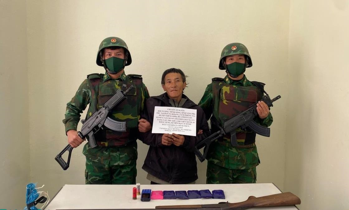 Đối tượng Nênh Nồng cùng tang vật