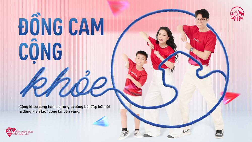 AIA Việt Nam ra mắt chiến dịch “Đồng cam cộng khỏe”