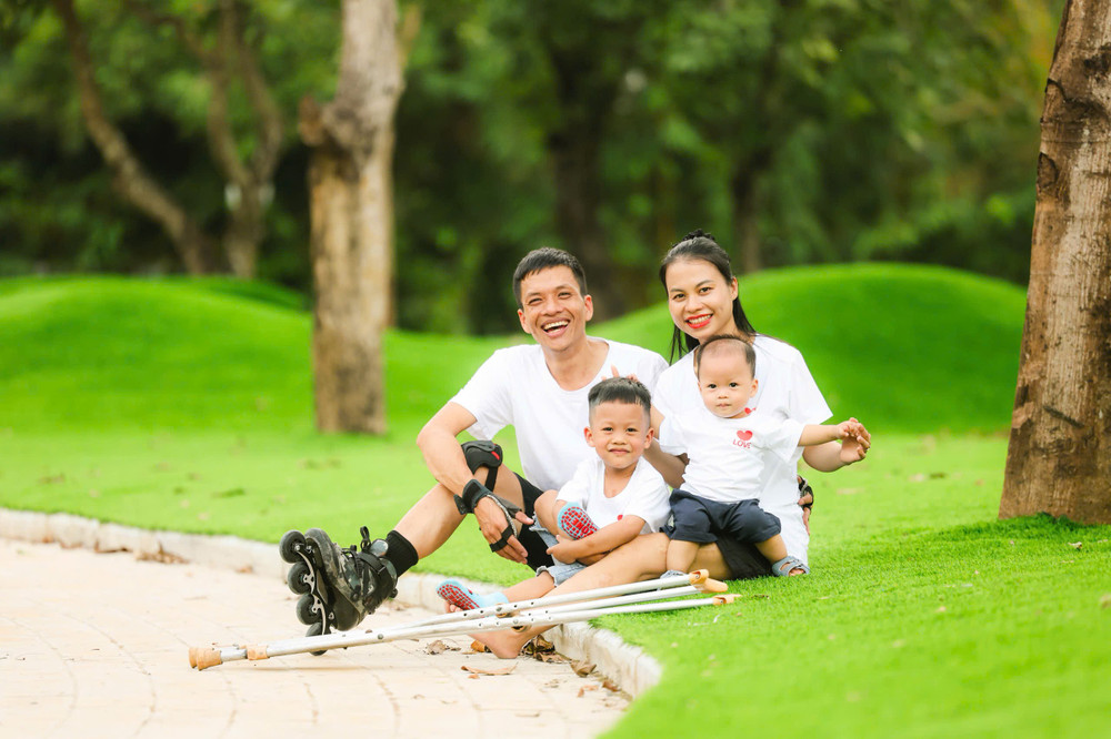 Gia đình nhỏ của anh Ngọc Bảo và chị Lệ Thu