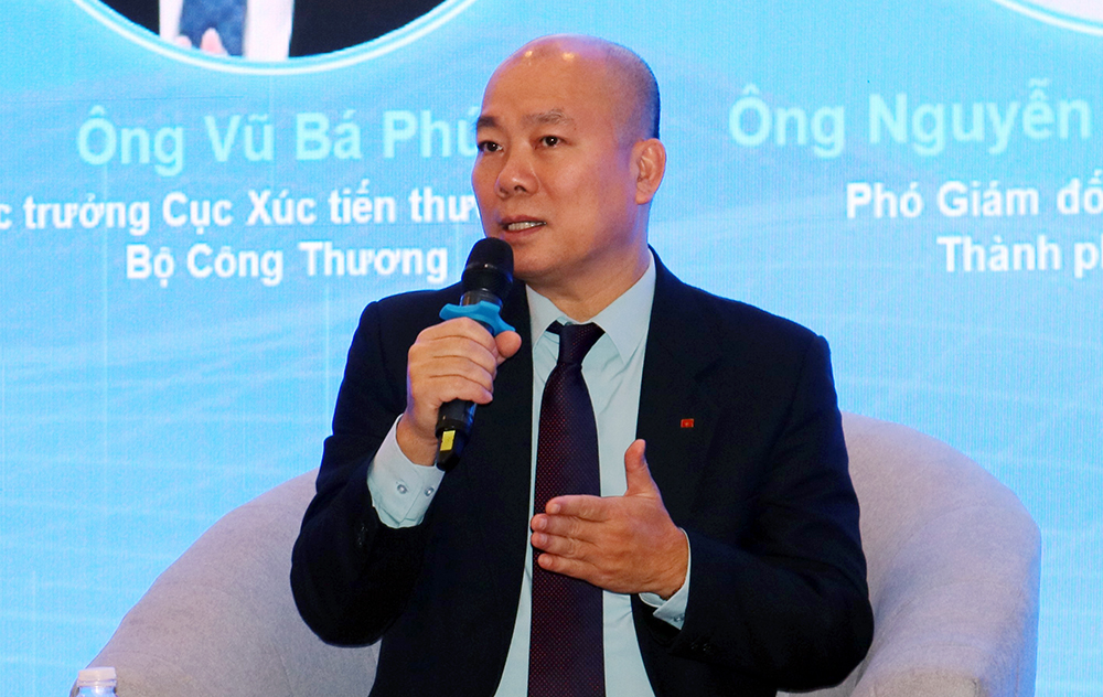 Ông Vũ Bá Phú, Cục trưởng Cục Xúc tiến thương mại.