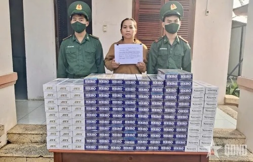 An Giang: Liên tiếp bắt giữ các vụ vận chuyển số lượng lớn thuốc lá ngoại nhập lậu