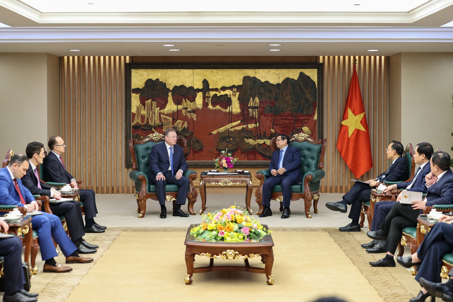 Tập đoàn dầu khí Zarubezhneft muốn xây dựng trung tâm năng lượng tại Việt Nam