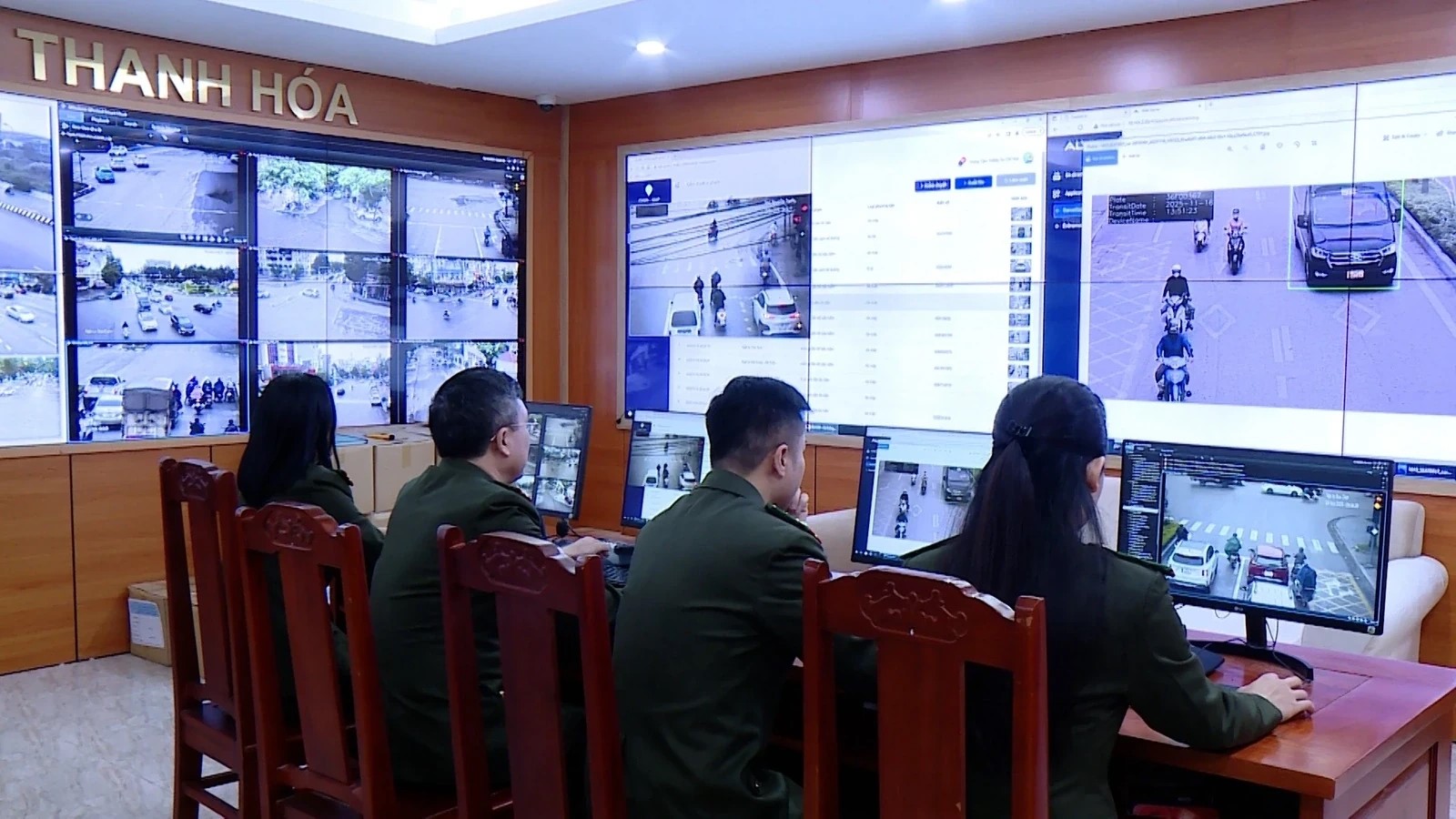 Công an tỉnh Thanh Hóa đã lắp đặt hơn 200 camera tại những nút giao giao thông và nhiều tuyến đường trọng điểm.