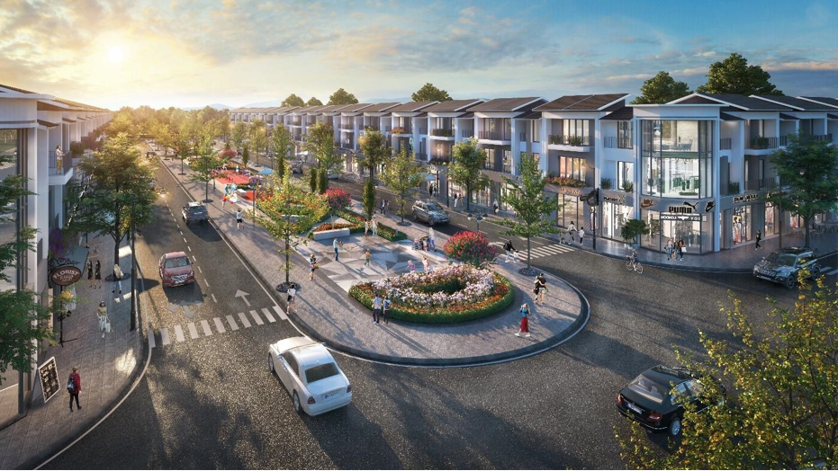 Phối cảnh tổng thể khu đô thị ROX Living Kiến Tường