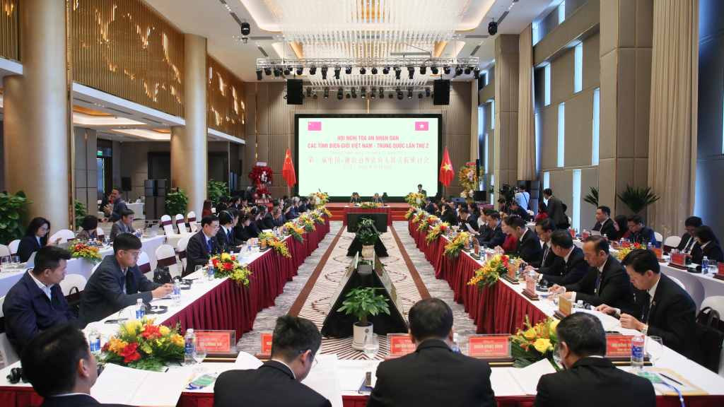 Hội nghị Toà án nhân dân các tỉnh biên giới Việt Nam - Trung Quốc lần thứ hai