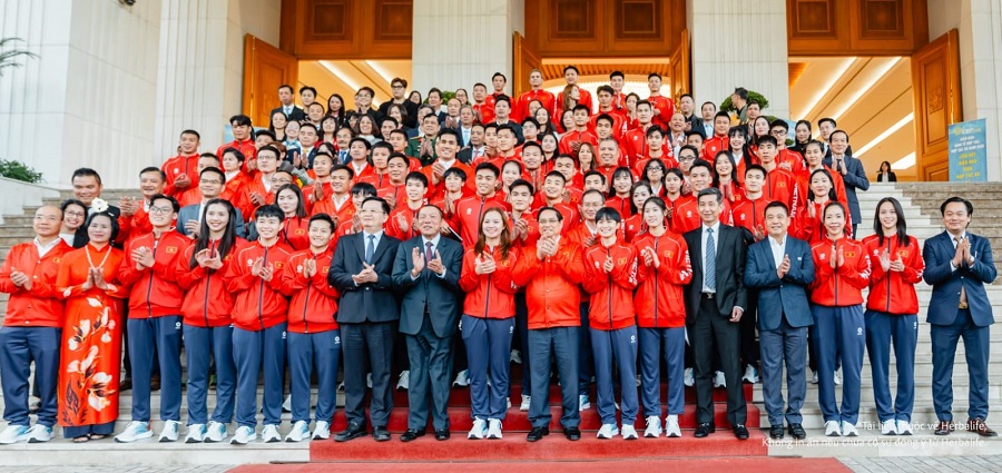 Lễ xuất quân Sea Game 33 diễn ra tại Văn phòng Chính phủ