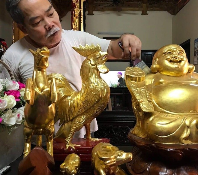 Làng nghề dát vàng Kiêu Kỵ mở rộng sản xuất theo nhu cầu thị trường