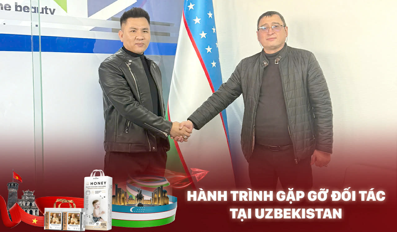 CEO Motaro Group khảo sát Uzbekistan: Hợp tác - đưa sản phẩm mẹ và bé vào thị trường Trung Á