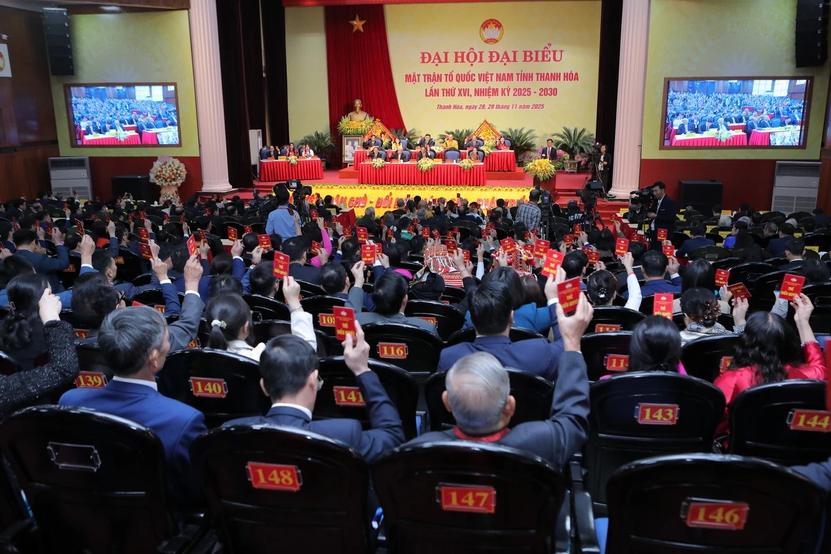 Đại hội đã hiệp thương cử 164 vị là Ủy viên Ủy ban MTTQ Việt Nam tỉnh Thanh Hóa khóa XVI, nhiệm kỳ 2025-2030