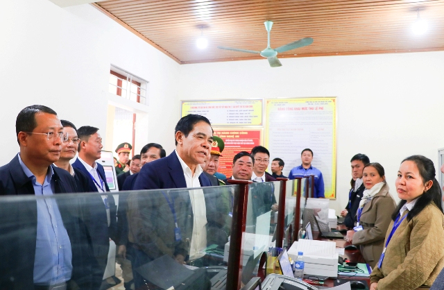 Nghệ An đẩy mạnh cải cách hành chính ở xã biên giới Nậm Cắn