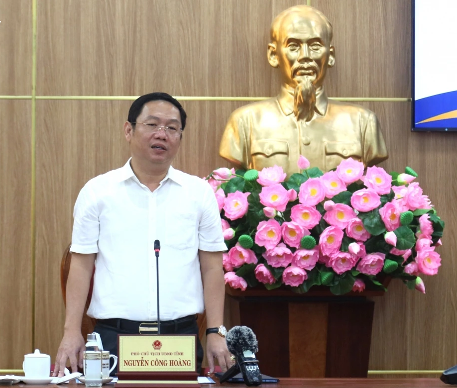 Ông Nguyễn Công Hoàng, Phó Chủ tịch UBND tỉnh Quảng Ngãi. (Ảnh: VOV.VN)