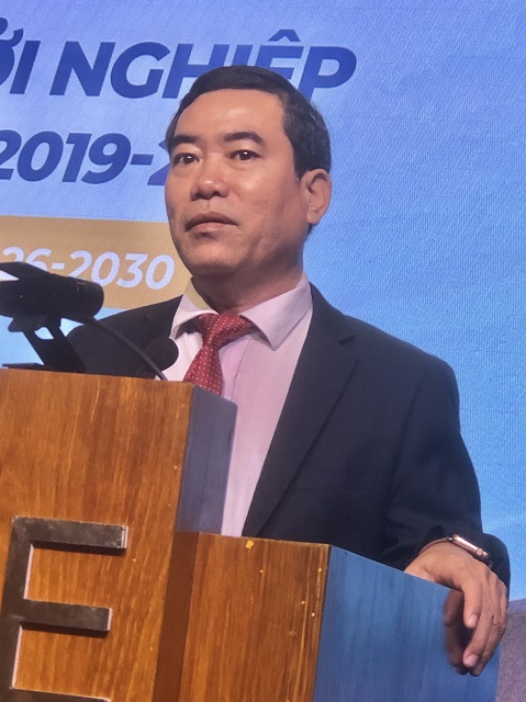 TS Nguyễn Hữu Hà phát biểu khai mạc Hội nghị. Ảnh: VH
