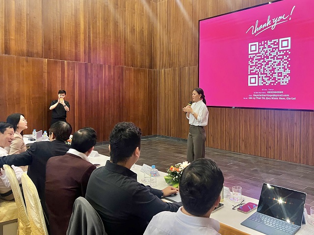 Một góc Ngày hội Kết nối đầu tư. Ảnh: VH