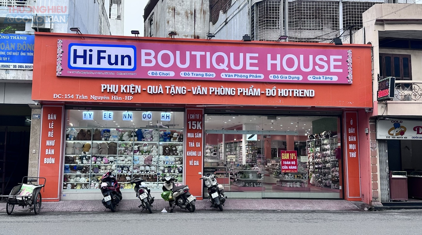 Cần làm rõ việc cửa hàng Hi Fun Boutique House tại Hải Phòng kinh doanh hàng hóa không rõ nguồn gốc, xuất xứ