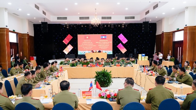 Thắt chặt hợp tác an ninh giữa Công an Quảng Trị và 3 tỉnh của Lào