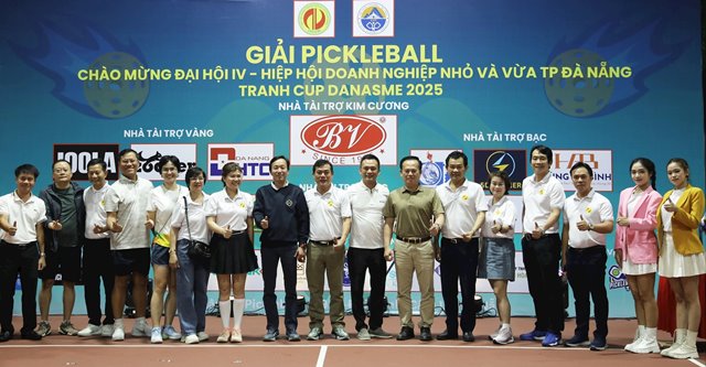 Đà Nẵng: Khai mạc Giải Pickleball tranh Cúp DANASME 2025