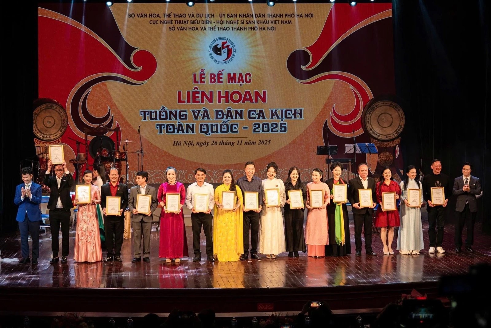 Đoàn Thanh Hóa giành 4 huy chương tại Liên hoan Tuồng và Dân ca kịch toàn quốc năm 2025