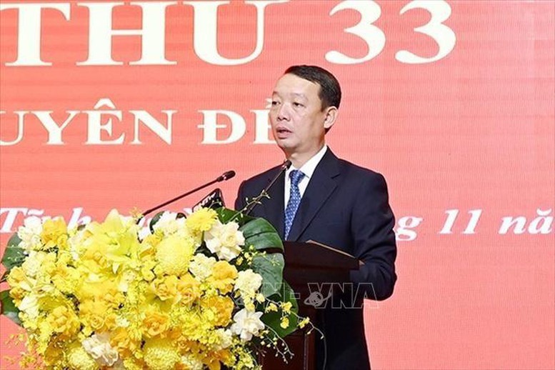 Tân Chủ tịch UBND tỉnh Hà Tĩnh Phan Thiên Định Tân Chủ tịch UBND tỉnh Hà Tĩnh Phan Thiên Định