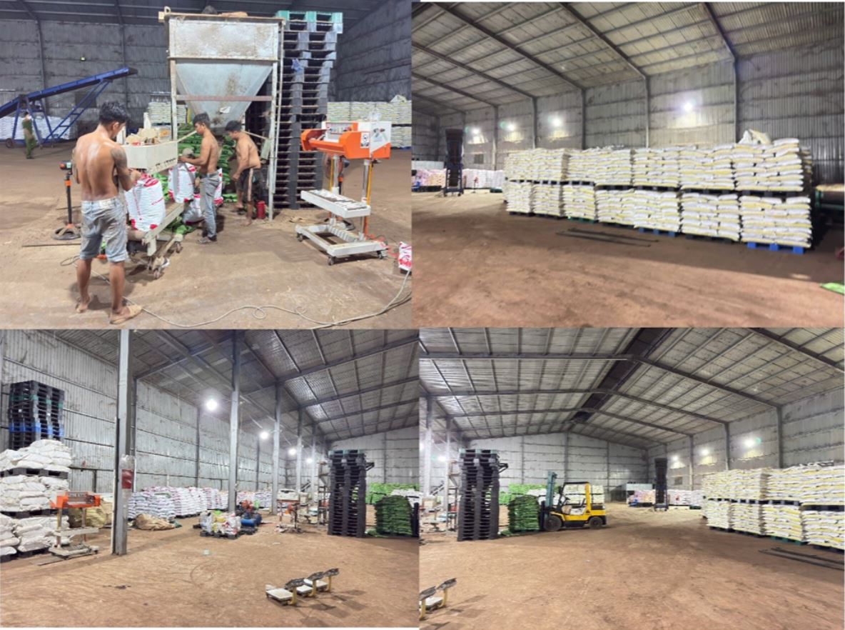 Cơ sở sản xuất phân bón giả của Công ty TNHH Thương mại và Dịch vụ XNK An Phúc Khang bị Công an tỉnh Đồng Nai phát hiện vào tháng 5/2025