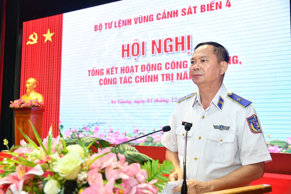 Bộ Tư lệnh Vùng Cảnh sát biển 4 đạt nhiều kết quả nổi bật trong hoạt động công tác đảng, công tác chính trị