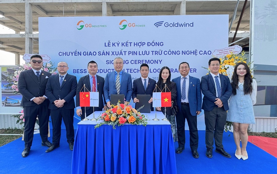 GGI và Goldwind hợp tác phát triển ngành công nghiệp lưu trữ năng lượng
