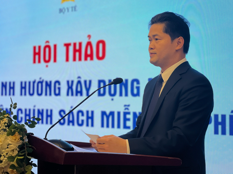 Thứ trưởng Vũ Mạnh Hà phát biểu tại hội thảo - Ảnh: VGP/HM