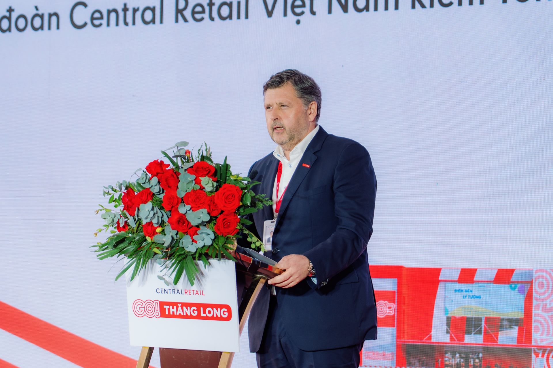 Tổng Gi&aacute;m đốc Tập đo&agrave;n Central Retail Việt Nam Olivier Langlet