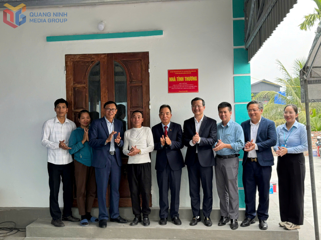 Khánh thành nhà tình thương cho hộ người khuyết tật