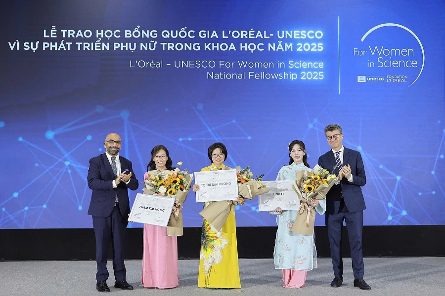 Chương trình học bổng quốc gia L’Oréal - UNESCO: 16 năm kiến tạo bệ phóng cho nữ giới