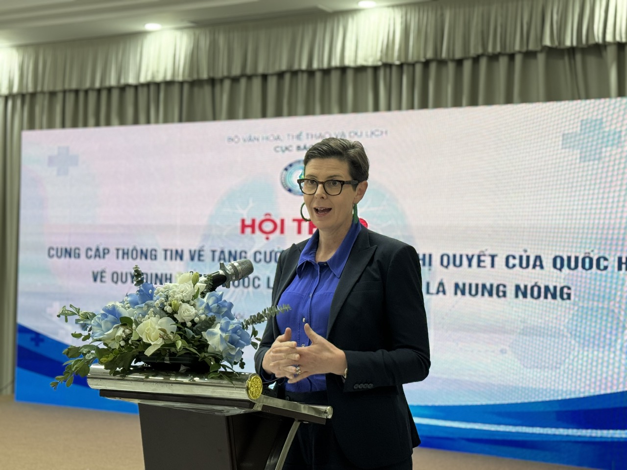 TS. Angela Pratt, Trưởng đại diện Tổ chức Y tế thế giới (WHO) tại Việt Nam